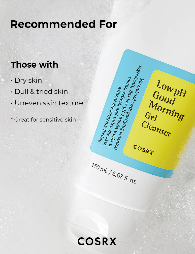 COSRX - Low pH Good Morning Gel Cleanser