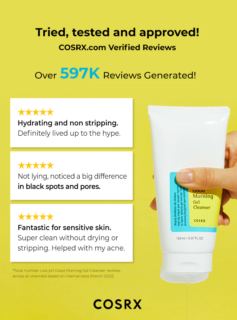 COSRX - Low pH Good Morning Gel Cleanser