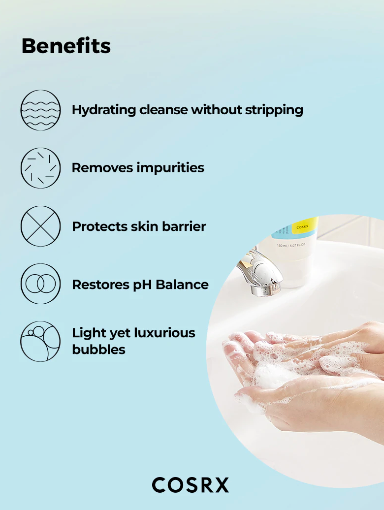 COSRX - Low pH Good Morning Gel Cleanser
